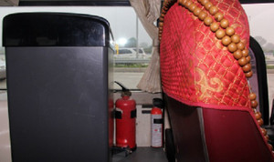 Chưa xử phạt ô tô không có bình chữa cháy