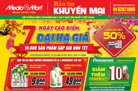 Media Mart sập giá 10.000 sản phẩm đón tết Bính Thân 2106