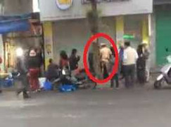 Clip: Nghe dân tri hô, CSGT lao tới tóm sống tên cướp