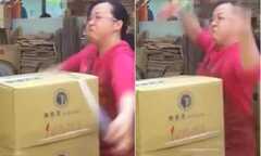 Há hốc mồm với ‘kungfu’ gói hàng của nữ cao thủ trong clip