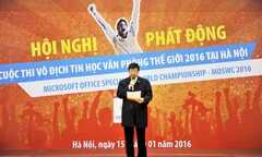 Điểm mới nhất của cuộc thi Vô địch Tin học Văn phòng Thế giới 2016