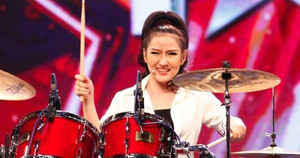 Vietnam's Got Talent: Hot girl đánh trống gây 'sốt' vì ngoại hình xinh đẹp