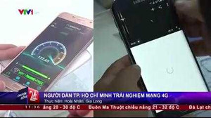 Clip: Dân TP.HCM lần đầu trải nghiệm mạng 4G