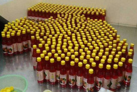 Bắt nửa tấn hoá chất không rõ nguồn gốc để sản xuất siro