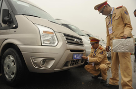 Cấp biển số riêng cho xe phục vụ Đại hội Đảng XII