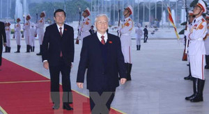 Ảnh: Các đại biểu dự phiên họp trù bị Đại hội Đảng XII