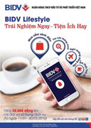 Trải nghiệm ngay – Tiện ích hay với BIDV Lifestyle