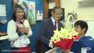 Video: Công Phượng mừng sinh nhật lần thứ 21 trong bệnh viện