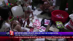 Mục sở thị gian thương làm nước mắm, bột ngọt, nước rửa chén giả