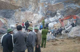 Sập mỏ đá ở Thanh Hóa: Tìm thấy nạn nhân thứ 7