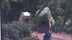 Clip: Rợn tóc gáy nhìn dân buôn lậu thách thức 'tử thần'