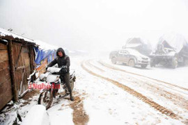 Nghệ An trắng xoá như Bắc Âu