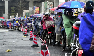 Dân Trung Quốc rục rịch hành hương khổng lồ trước Tết