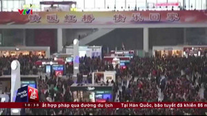 Video: Trung Quốc bắt đầu 'đại di cư' về quê ăn Tết giữa giá rét kỷ lục