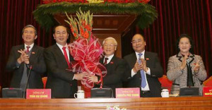 Ông Nguyễn Phú Trọng tái đắc cử Tổng Bí thư