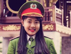 Nữ thủ khoa xinh xắn, tài năng của Học viện Cảnh sát