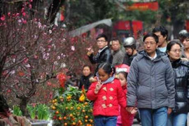 Không khí lạnh tăng cường, miền Bắc đón Tết trong giá rét