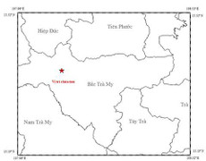 Sông Tranh 2 lại xảy ra động đất mạnh