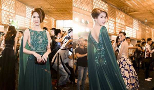 Ngọc Trinh, Hà Hồ khoe đường cong gợi cảm trong những bộ đầm mềm mại