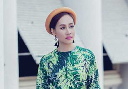 Á hậu Kim Duyên xinh đẹp trước khi dự New York Fashion Week