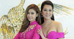 MC Kỳ Duyên gợi cảm với đầm xẻ táo bạo