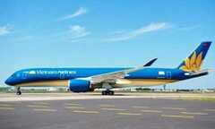 Siêu máy bay A350 của Vietnam Airlines lại gặp sự cố
