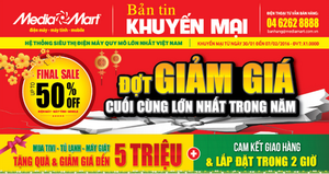 Khổng thể bỏ qua cơ hội cuối cùng mua TiVi, tủ lạnh giá sốc đón Tết