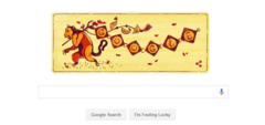 Google Doodle tung ảnh khỉ đón năm mới Bính Thân