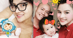 Cựu siêu mẫu Vũ Thu Phương đã sinh con thứ hai