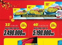 Mua hàng điện máy đầu năm, lưu ý tránh bẫy lì xì ảo