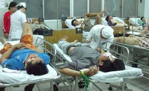 Đánh nhau trong dịp Tết, 3.400 người nhập viện