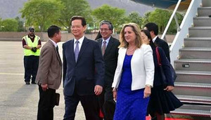 Thủ tướng Nguyễn Tấn Dũng tới Mỹ dự hội nghị cấp cao