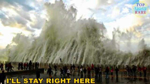 Rùng mình những hình ảnh ghi lại vài giây trước thảm họa khủng khiếp