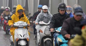 Không khí lạnh tăng cường, miền Bắc chìm trong mưa rét