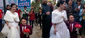 Xúc động chuyện tình sóng gió của 'nàng bạch tuyết' miền Tây và 'chú lùn' xứ Nghệ