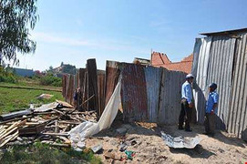 Cán bộ đô thị bảo kê xây nhà không phép