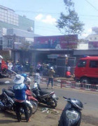 Lửa bùng lên sau tiếng nổ lớn, trung tâm TP Pleiku náo loạn