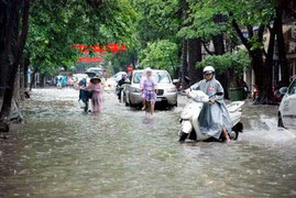 Miền Bắc mưa rào ngày cuối tuần