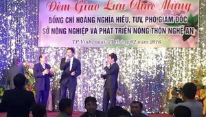 Tiệc linh đình mừng tân PGĐ NN&PTNT: Giám đốc Sở nói gì?