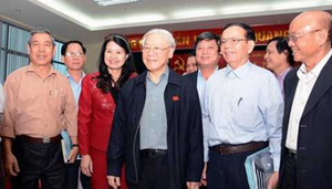 Tuần tới, Tổng Bí thư Nguyễn Phú Trọng tiếp xúc cử tri