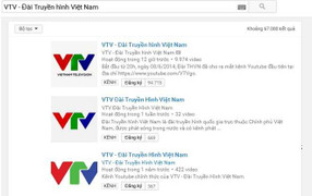 Vi phạm bản quyền, kênh Youtube của VTV dừng hoạt động