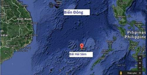Trung Quốc lại 'chiếm' bãi Hải Sâm ở quần đảo Trường Sa
