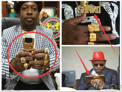 Đại gia châu Phi xài vàng gây choáng váng