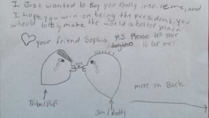 Bất ngờ bức thư bé gái gửi Tổng thống Obama để 'xin ý kiến'