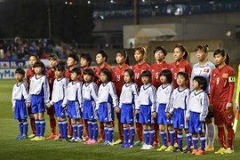 Tuyển nữ Việt Nam lần đầu 'phá tung' khung thành Nhật Bản