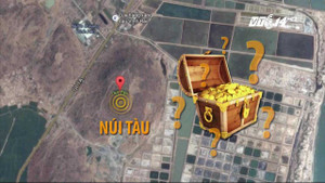 Tìm ra vị trí kho báu 4.000 tấn vàng tại núi Tàu, Bình Thuận?