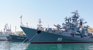 Chiến hạm Nga mở hết tốc lực tiến về Địa Trung Hải