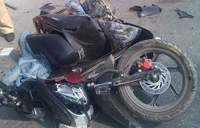 Tông xe tải ngược chiều, 2 vợ chồng trẻ thương vong