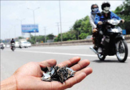 Rải đinh trên quốc lộ bẫy xe: Tội ác man rợ của những con thú đội lốt người