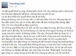 Cựu Phó TGĐ VTV Trần Đăng Tuấn ứng cử ĐBQH: Dân mạng phát sốt